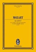 Mozart: String Quartet D minor KV 421