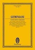 Geminiani: Concerto grosso E minor op. 3/6