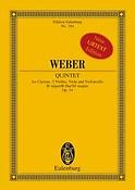Weber: Quintet Bb major op. 34 JV 182; WeV P.11