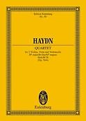 Haydn: String Quartet Bb major, L'Aurore op. 76/4 Hob. III: 78