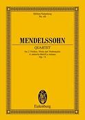 Mendelssohn: String Quartet A minor op. 13