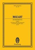 Mozart: Divertimento Eb major KV 563