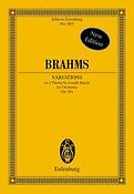 Brahms: Variations on a Theme of Haydn op. 56a