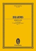 Brahms: Serenade fuer Orchestra D major op. 11