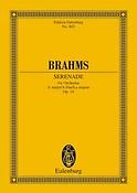 Brahms: Serenade fuer Orchestra A major op. 16