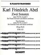 Abel: Two Sonatas op. 6/2 + 3