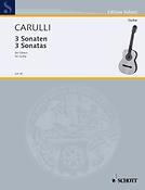 Ferdinando Carulli: 3 Sonatas