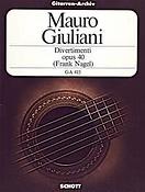 Mauro Giuliani: Divertimenti op. 40