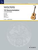 Burkhard Wolters: 12 Concert Etudes op. 41
