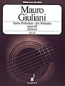 Mauro Giuliani: 6 Preludes op. 83