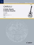 Ferdinando Carulli: 6 little Duets op. 34 Vol. 1