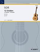 Fernando Sor: 12 Studies op. 29