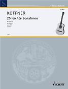 Joseph Kueffner: 25 leichte Sonatinen op. 80