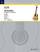 Fernando Sor:  24 Etudes op. 35/1 Band 1