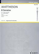 Mattheson: 8 Sonatas op. 1 Band 2