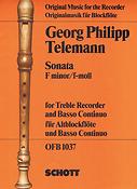 Telemann: Sonata F minor