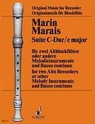 Marin Marais: Suite in C major