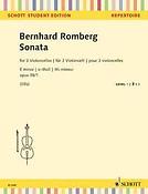 Bernhard Romberg: Sonata E minor op. 38-1