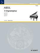 Jean Absil: Three Impromptus op. 10