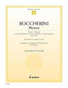 Boccherini: Minuet G major aus dem Quintett op 13/5