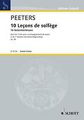 10 Le?ons de solf?ge op. 96