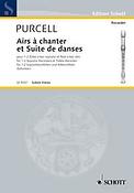 Airs ? chanter et suites de danses