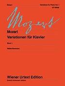 Mozart: Variationen fuer Klavier