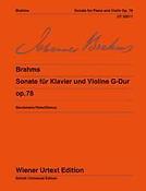 Brahms: Sonate 1 G Opus 78 
