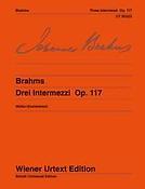 Brahms: 3 Intermezzi Op. 117 