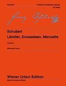 Franz Schubert: Ländler, Ecossaisen, Menuette