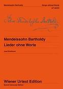 Mendelssohn: Lieder ohne Worte - Songs Without Words (Wiener)