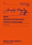 Joseph Haydn: Kritische Anmerkungen Sonaten