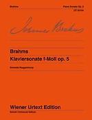 Brahms: Klaviersonate f-Moll (Nach den Quellen, op. 5)
