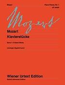 Mozart: Klavierstuecke