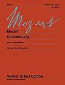 Mozart: Klavierstucke Band 2