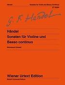 George Frideric Handel: Sonaten for Violine und Basso continuo
