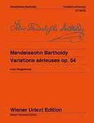 Felix Mendelssohn Bartholdy: Variations sérieuses op. 54