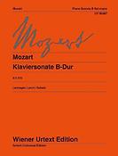 Mozart: Piano Sonata in B flat major KV 570