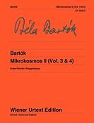 Bela Bartok: Mikrokosmos Band 2 (Vol. 3 & 4)