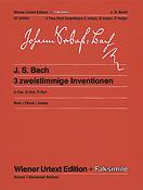 Bach: 3 sweistimmige Inventionen