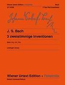 Johann Sebastian Bach: Drei zweistimmige Inventionen