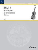 Bruni: 3 Sonaten Op. 27 