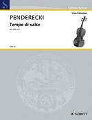 Penderecki: Tempo di valse (Viola)