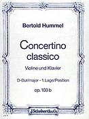 Hummel: Concertino classico D major op. 103b