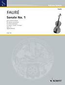 Fauré: Sonata No. 1 A major op. 13