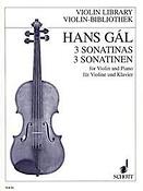 Gál: Three Sonatinas op. 71/1-3