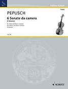 Pepusch: Six Sonate da camera