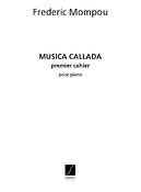 Frederic Mompou: Musica Callada - 1er Cahier