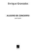 Enrique Granados: Allegro De Concierto Piano