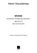 Vieuxtemps, Henri: Reverie Op.23 N 3 Violon-Piano